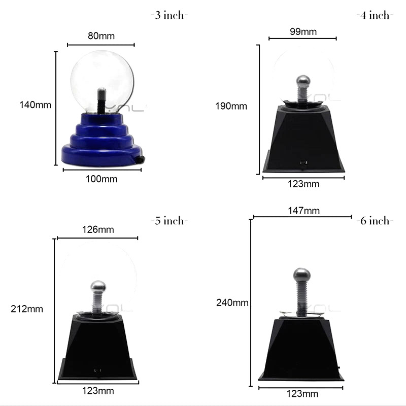 Lampe Plasma Coeur Voltaique 21