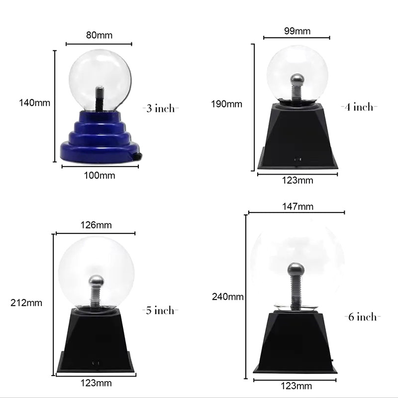 Lampe Plasma Coeur Voltaique 25