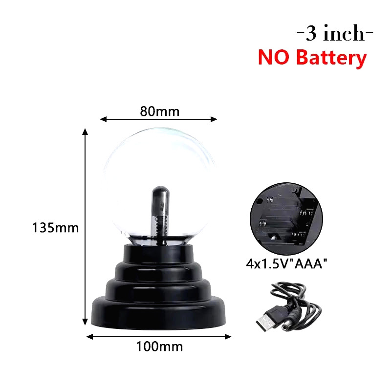 Lampe Plasma Coeur Voltaique